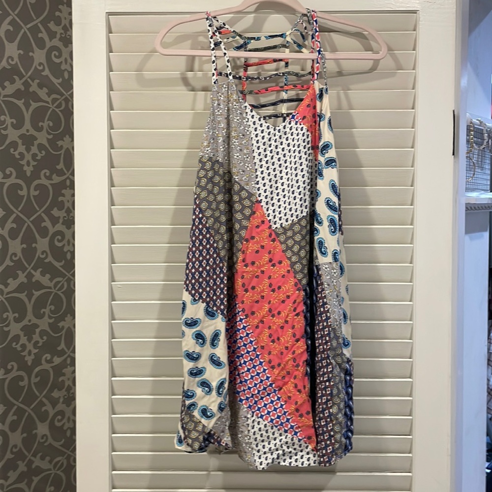 Brand new with tags patchwork dress